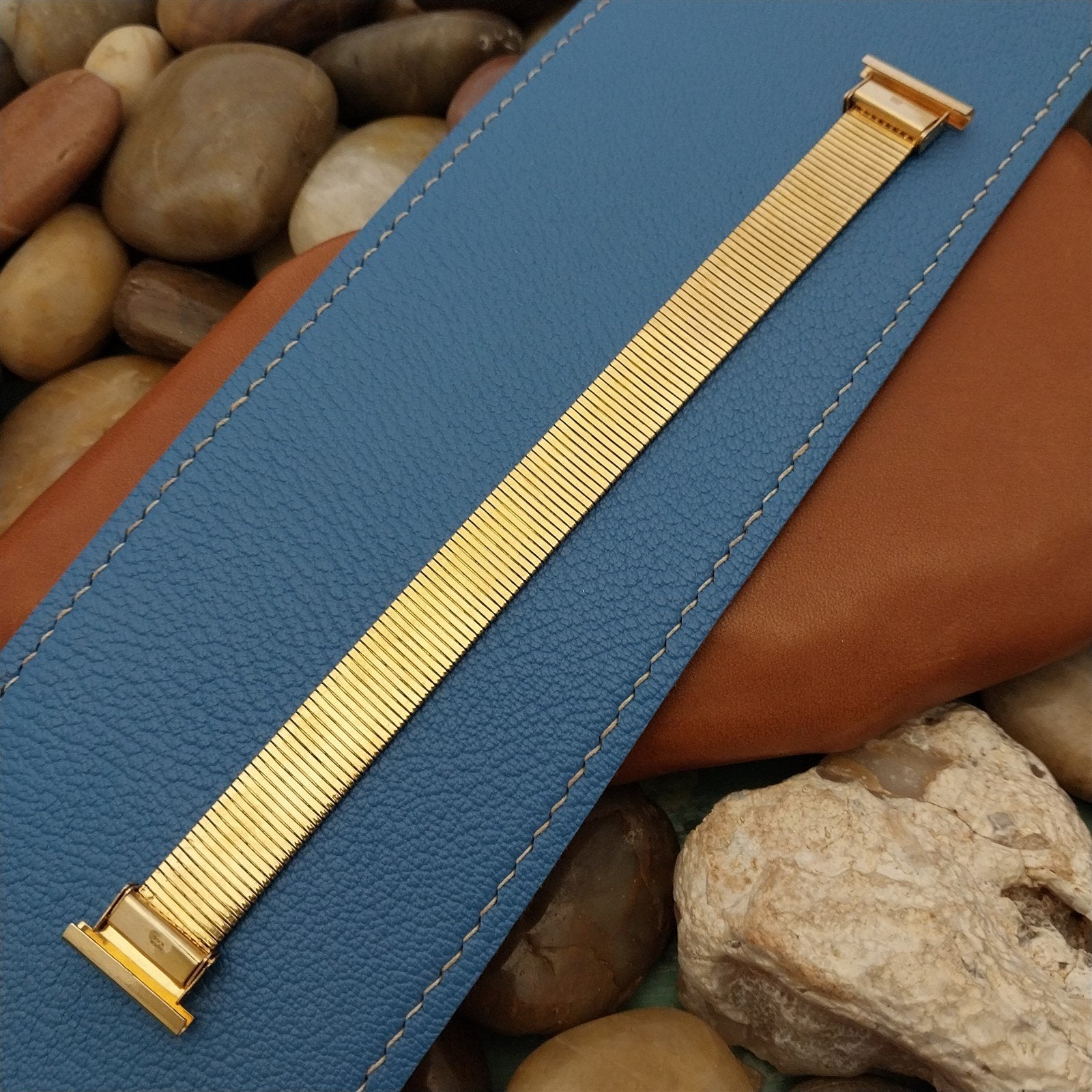 Vintage Wire-Lug Trench Watch 3/4" Gold-Filled 1930s Vintage Watch Band