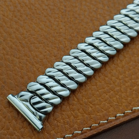 19mm 18mm 16mm Bristol Stainless Steel 1940s Vintage Watch Band