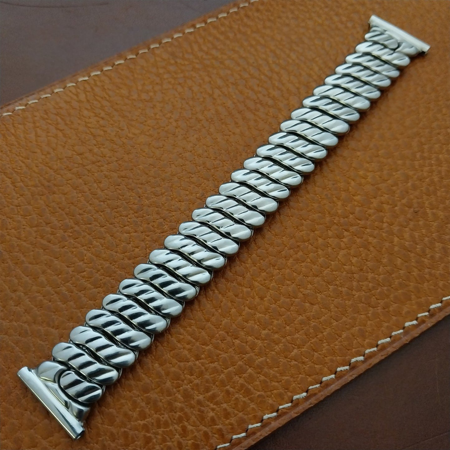 19mm 18mm 16mm Bristol Stainless Steel 1940s Vintage Watch Band