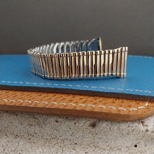 1940s Gold Filled 5/8" Stonewall USA Classic Stretch Unused Vintage Watch Band