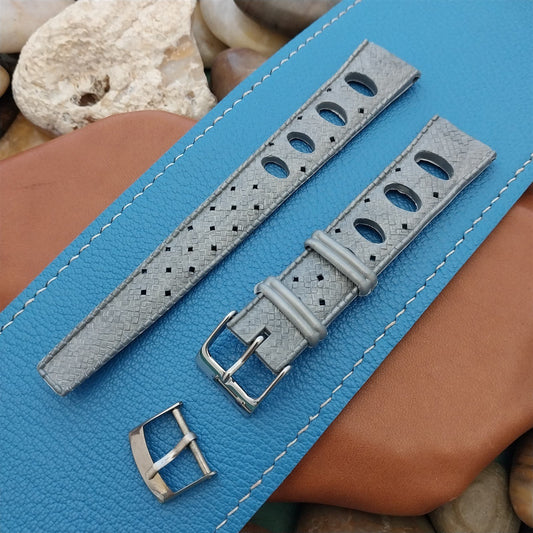19mm Rally GT Skindiver Gray Tropical Dive Watch 1960s-1970s Unused Watch Band