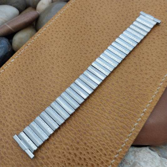 16mm 18mm 19mm Foster USA Stainless Steel Expansion nos 1950s Vintage Watch Band