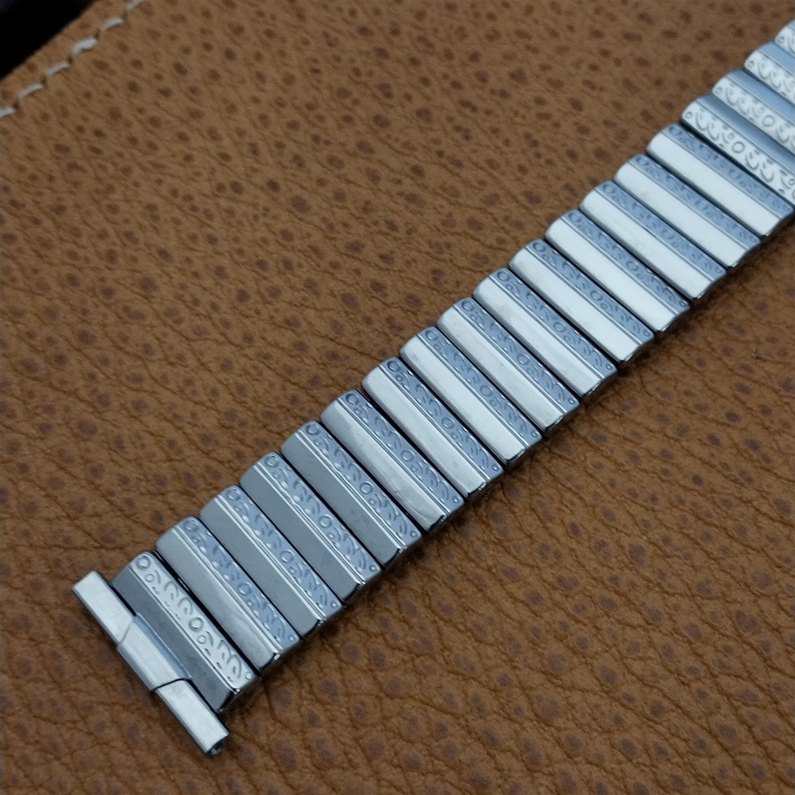 16mm 18mm 19mm Foster USA Stainless Steel Expansion nos 1950s Vintage Watch Band