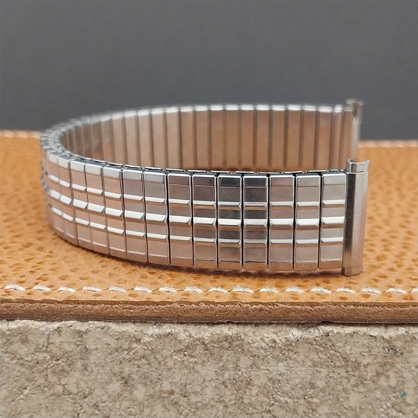 Vintage Watch Band 1970s 19mm 18mm 16mm Stainless Steel JB Champion Expansion