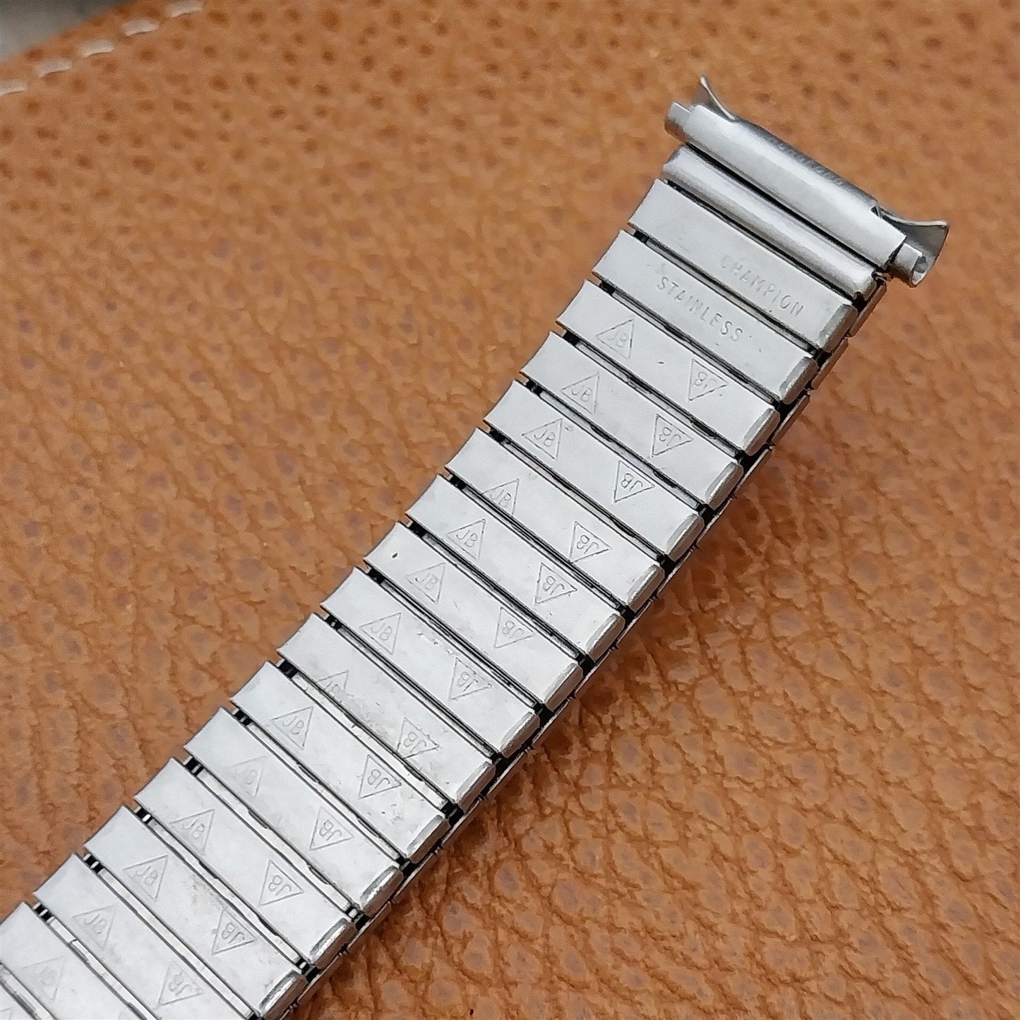 Vintage Watch Band 1970s 19mm 18mm 16mm Stainless Steel JB Champion Expansion