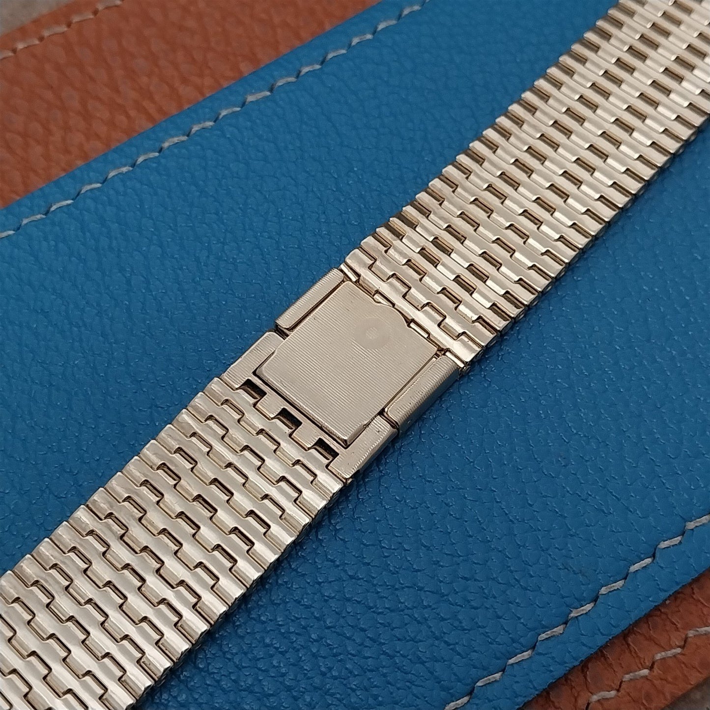 Vintage 22mm 20mm Gold-Tone NSA Kreisler Unused Old-Stock Classic Watch Band