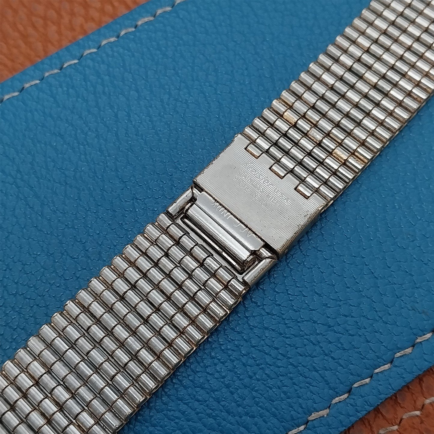 Vintage 22mm 20mm Gold-Tone NSA Kreisler Unused Old-Stock Classic Watch Band