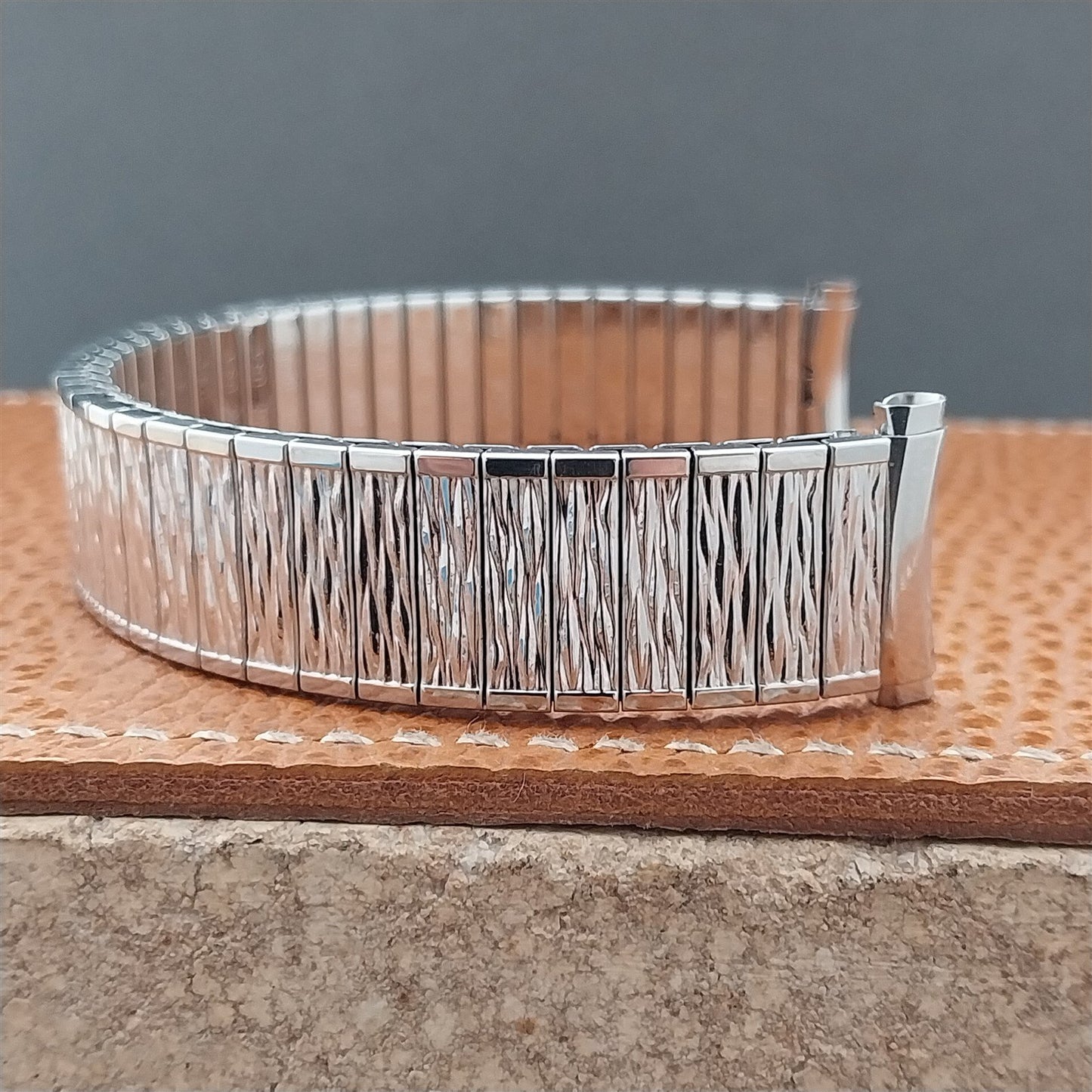 Speidel Valencia Long Stainless Steel 16mm 18mm 19mm Unused Vintage Watch Band