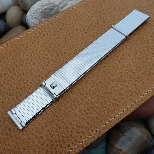 Vintage 5/8" Stainless Steel Classic Original Forstner Komfit Unused Watch Band