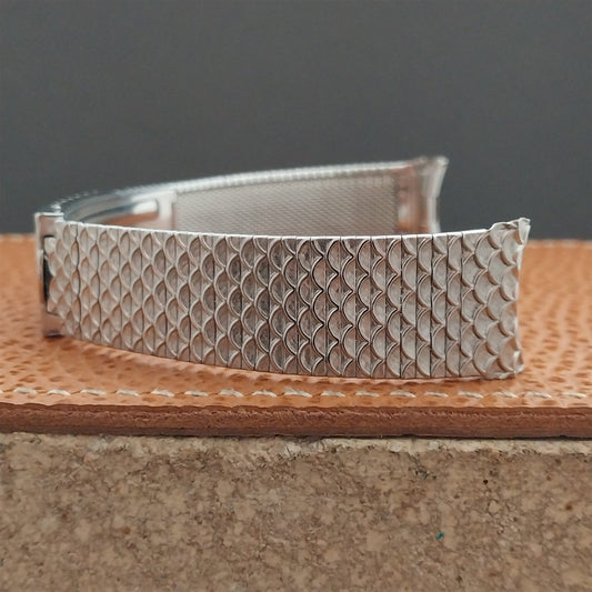 18mm 19mm Stainless Steel Classic 1960s Kestenmade Unused nos Vintage Watch Band