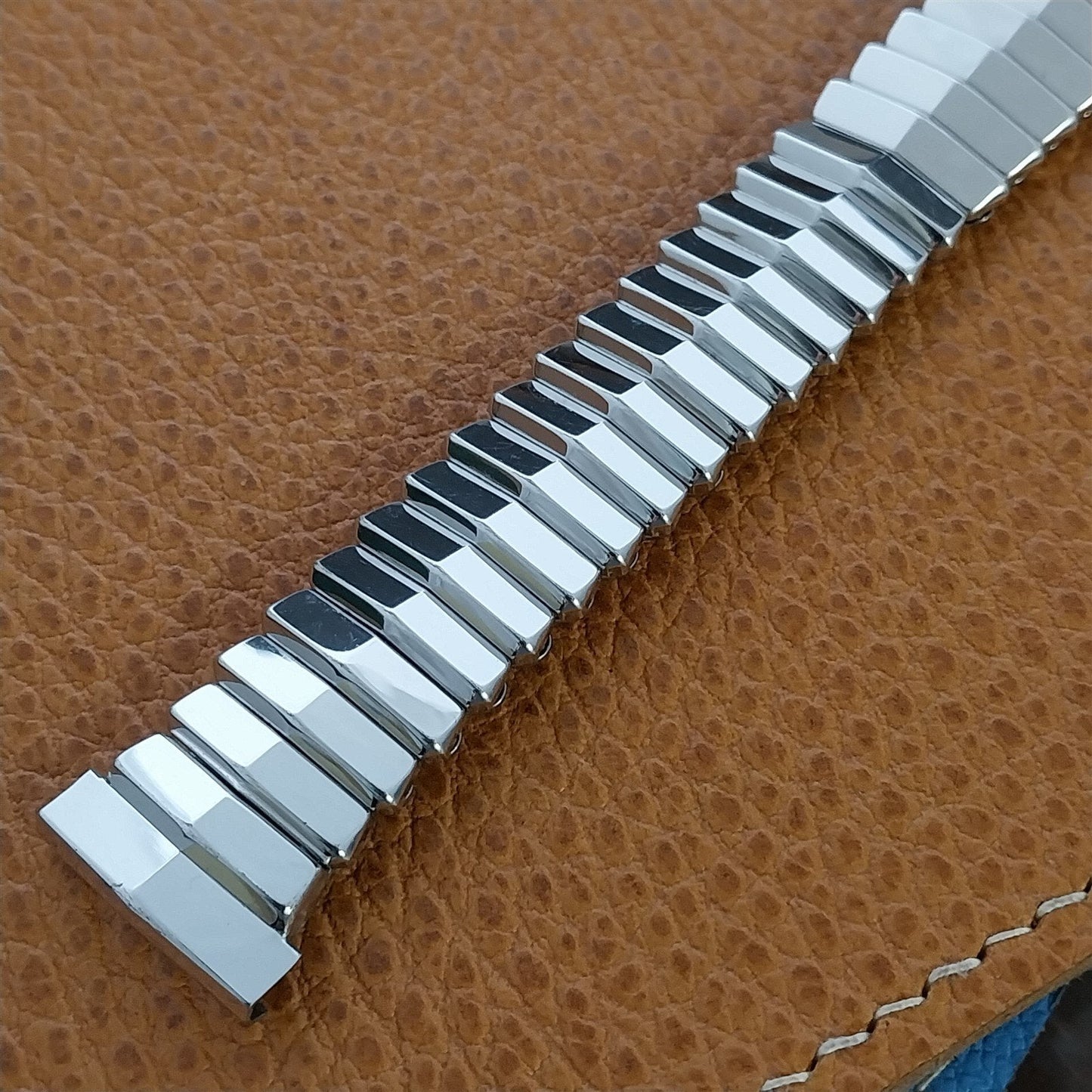 1950s Vintage White Gold Filled Kreisler Golden Comet Classic Unused Watch Band