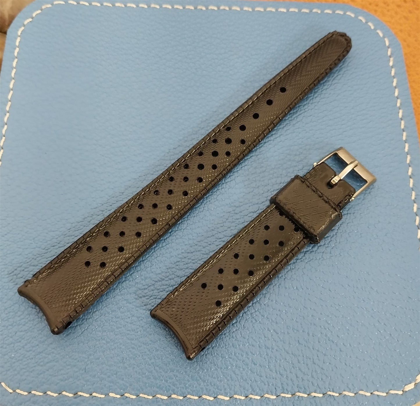 Vintage 16mm Sub Swiss Skindiver Tropical Dive Strap Unused 1960s Watch Band