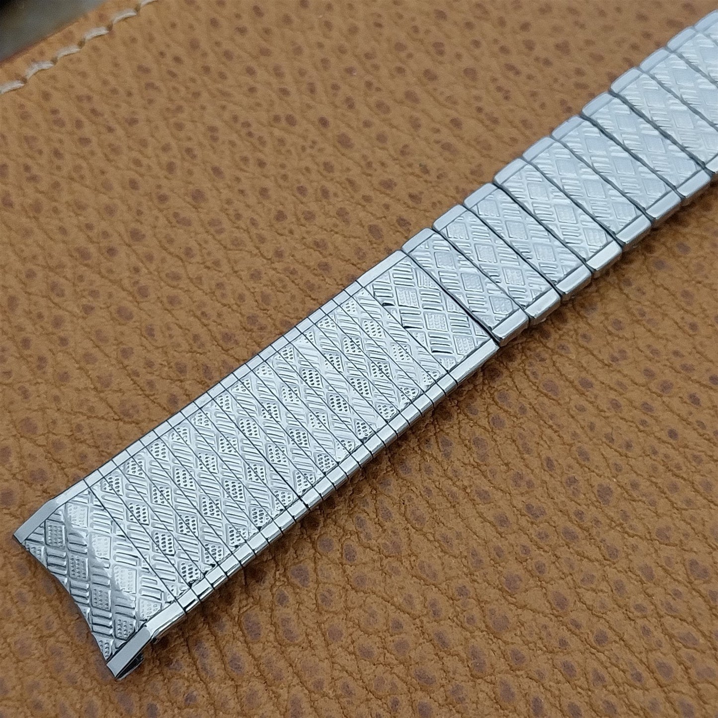 17.2mm 11/16" Scott Stainless Steel Expansion Classic 1960s Vintage Watch Band