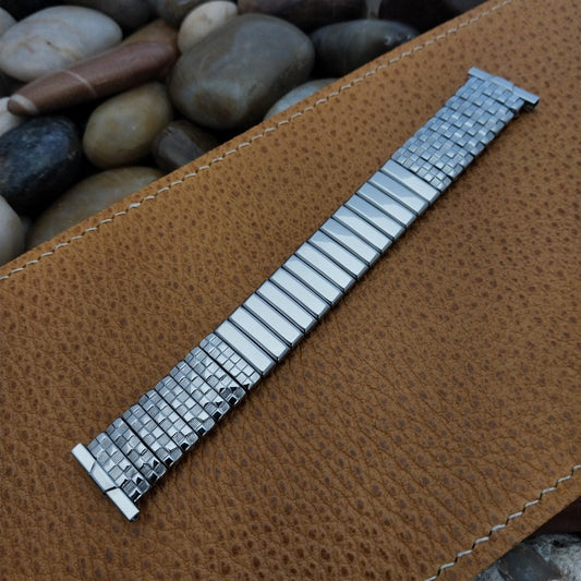 19mm 18mm 16mm Foster USA 1950s Stainless Steel Expansion nos Vintage Watch Band