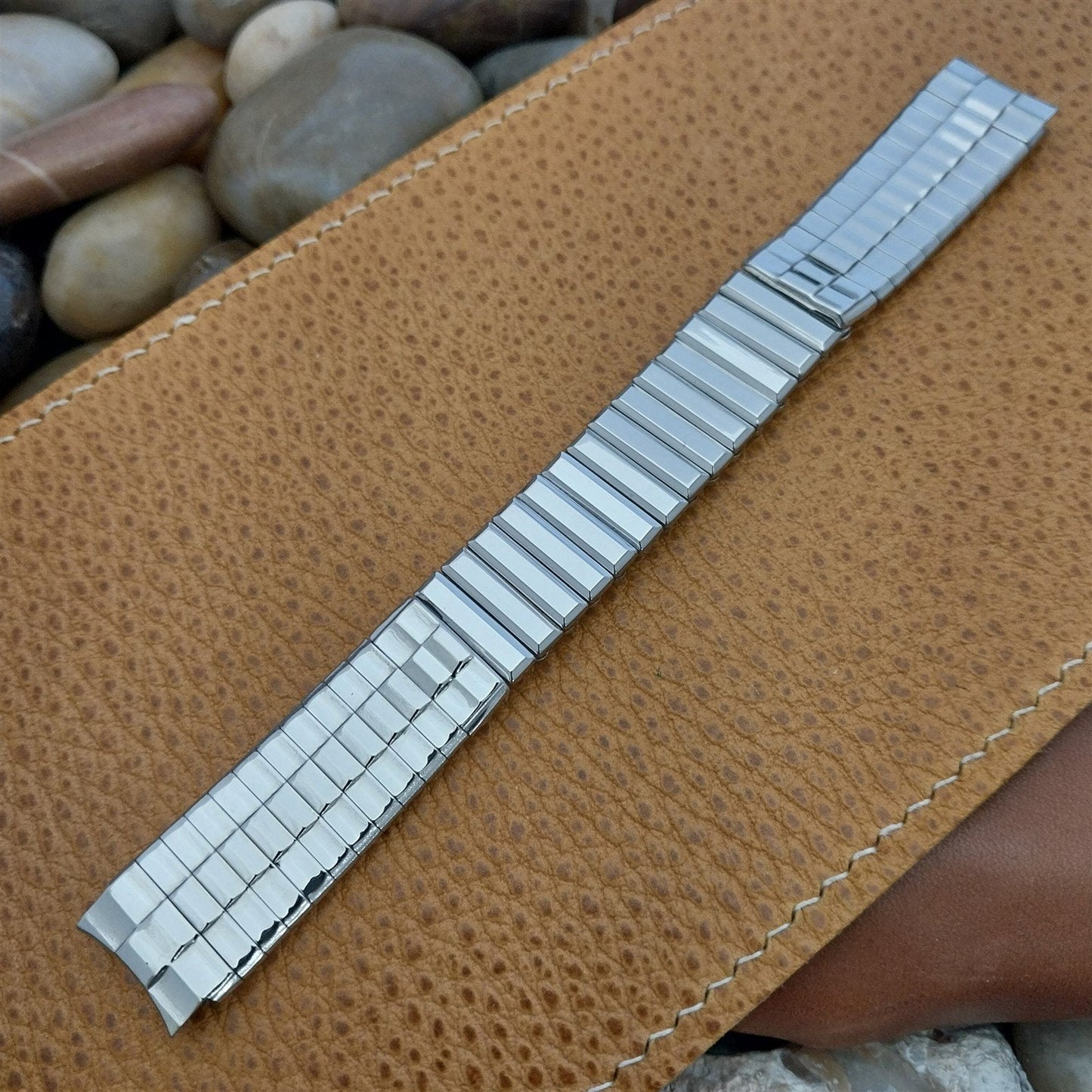 5/8" Classic 1960s Stainless Steel Expansion Drema Unused Vintage Watch Band