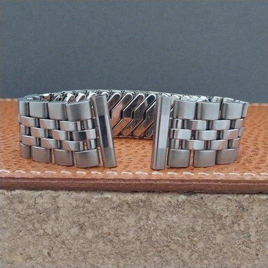 19mm 18mm 1970s Stainless Steel Unused Vintage Watch Band