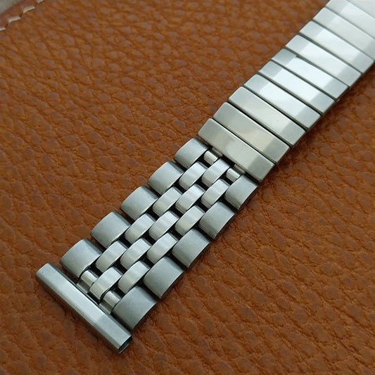 19mm 18mm 1970s Stainless Steel Unused Vintage Watch Band