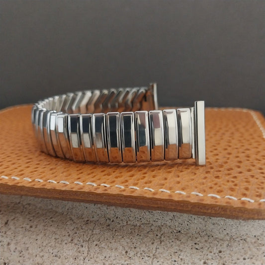 19mm 18mm 16mm 1960s nos Stainless Steel Classic Stretch Vintage Watch Band