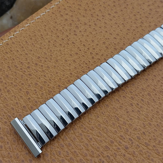16mm 18mm 19mm Stainless Steel 1960s Vintage Watch Band Mark VII USA