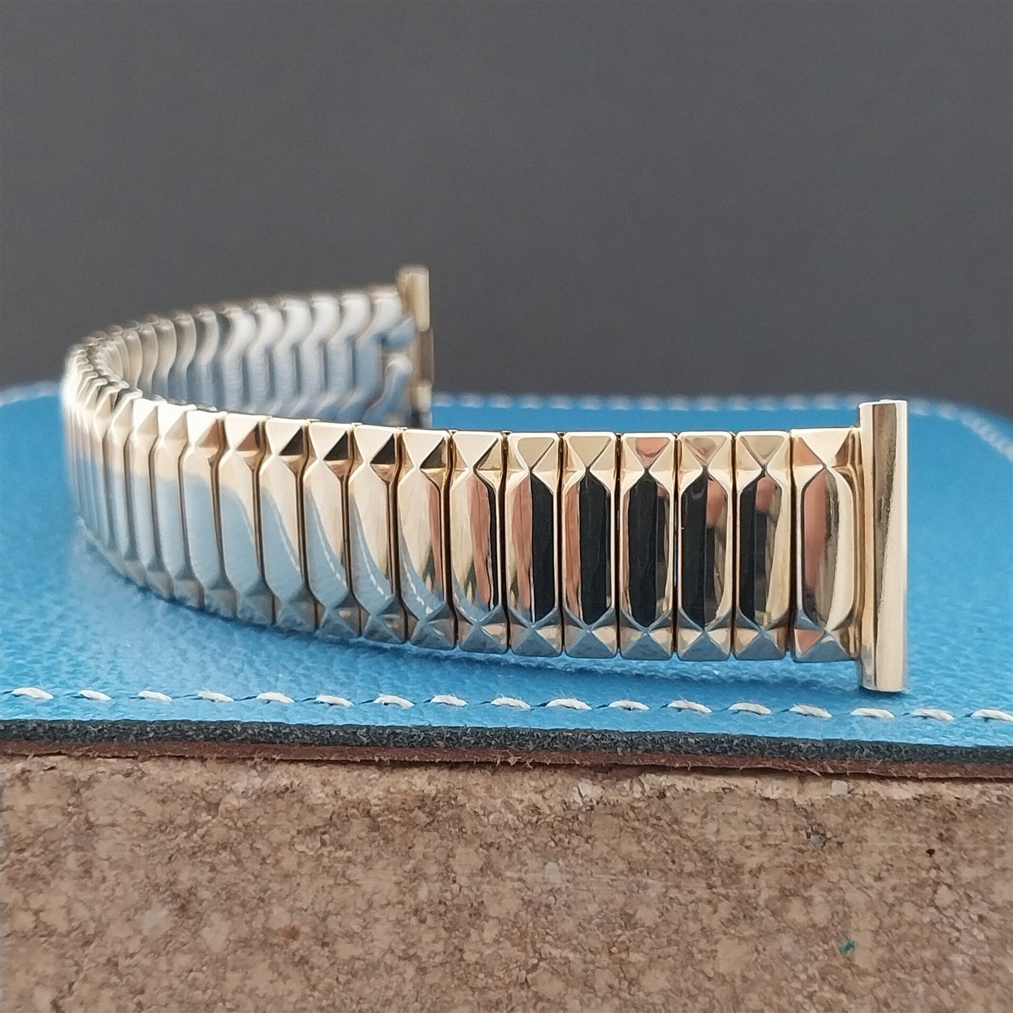 Vintage 1956 Yellow Gold-Fill Classic Speidel First Nighter Unused Watch Band