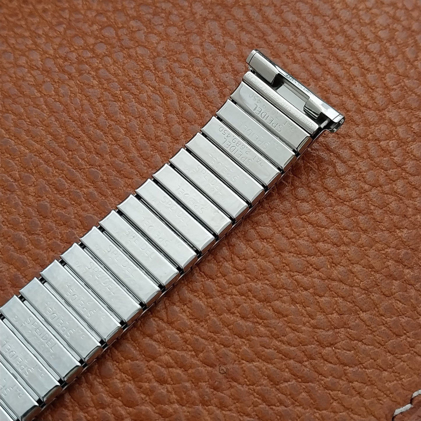 1960s Speidel Meteor Long Stainless Steel Twistoflex Unused Vintage Watch Band