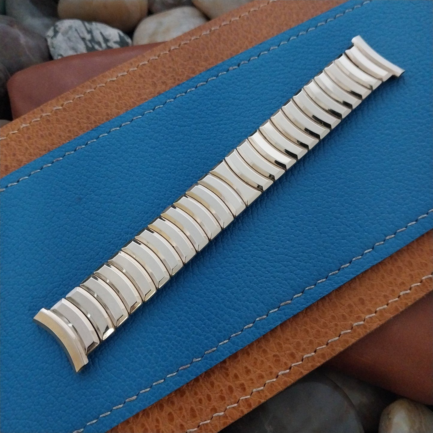 19mm 18mm 16mm 12k Gold-Fill Kreisler Short Unused 1950s Vintage Watch Band