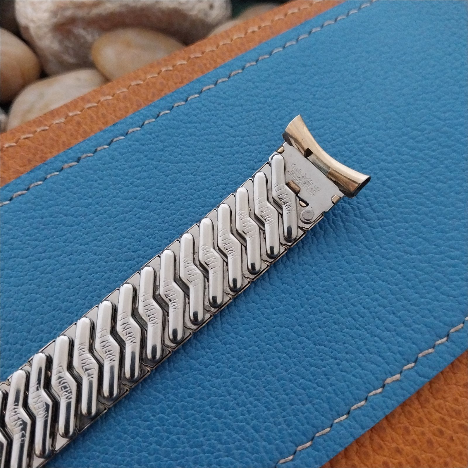 19mm 18mm 16mm 12k Gold-Fill Kreisler Short Unused 1950s Vintage Watch Band
