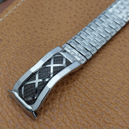 16mm 18mm Lizard & Stainless Steel Eton Classic Unused 1950s Vintage Watch Band