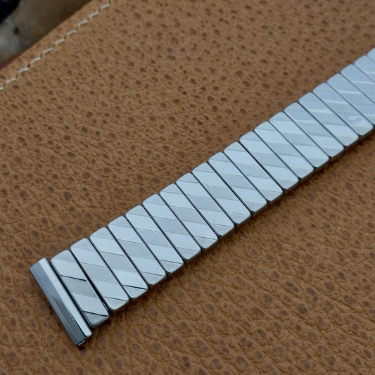 17.2mm Stainless Steel Expansion Eton USA nos 1960s Unused Vintage Watch Band