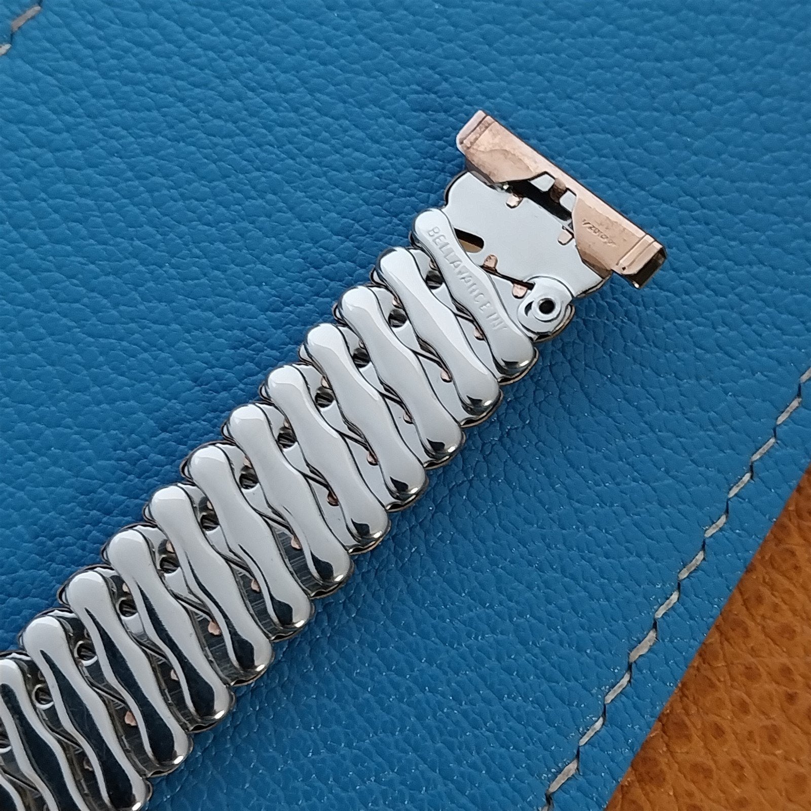 Rose Gold-Filled 19mm 18mm 16mm Bellavance Short Unused 1950s Vintage Watch Band