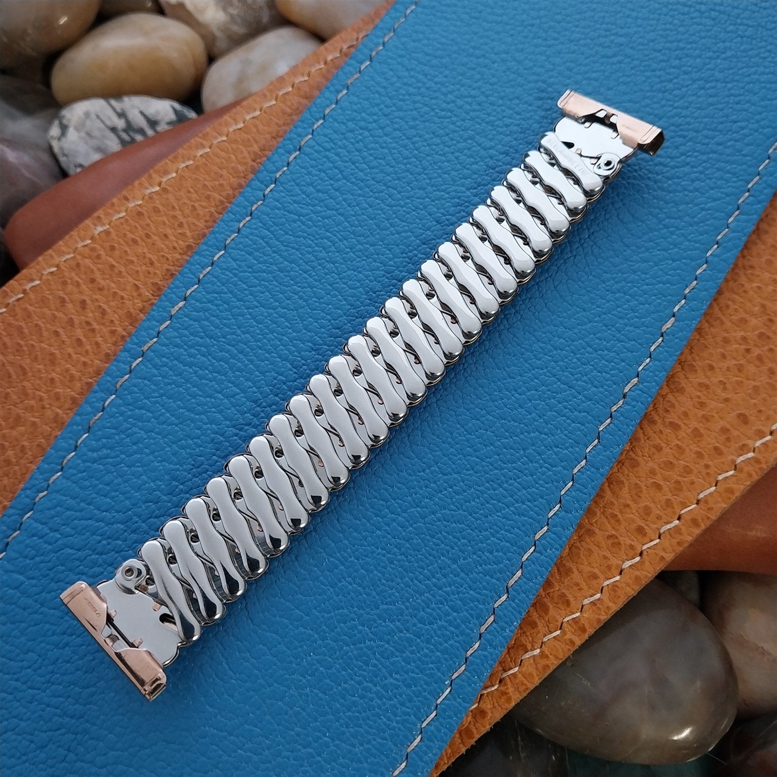 Rose Gold-Filled 19mm 18mm 16mm Bellavance Short Unused 1950s Vintage Watch Band