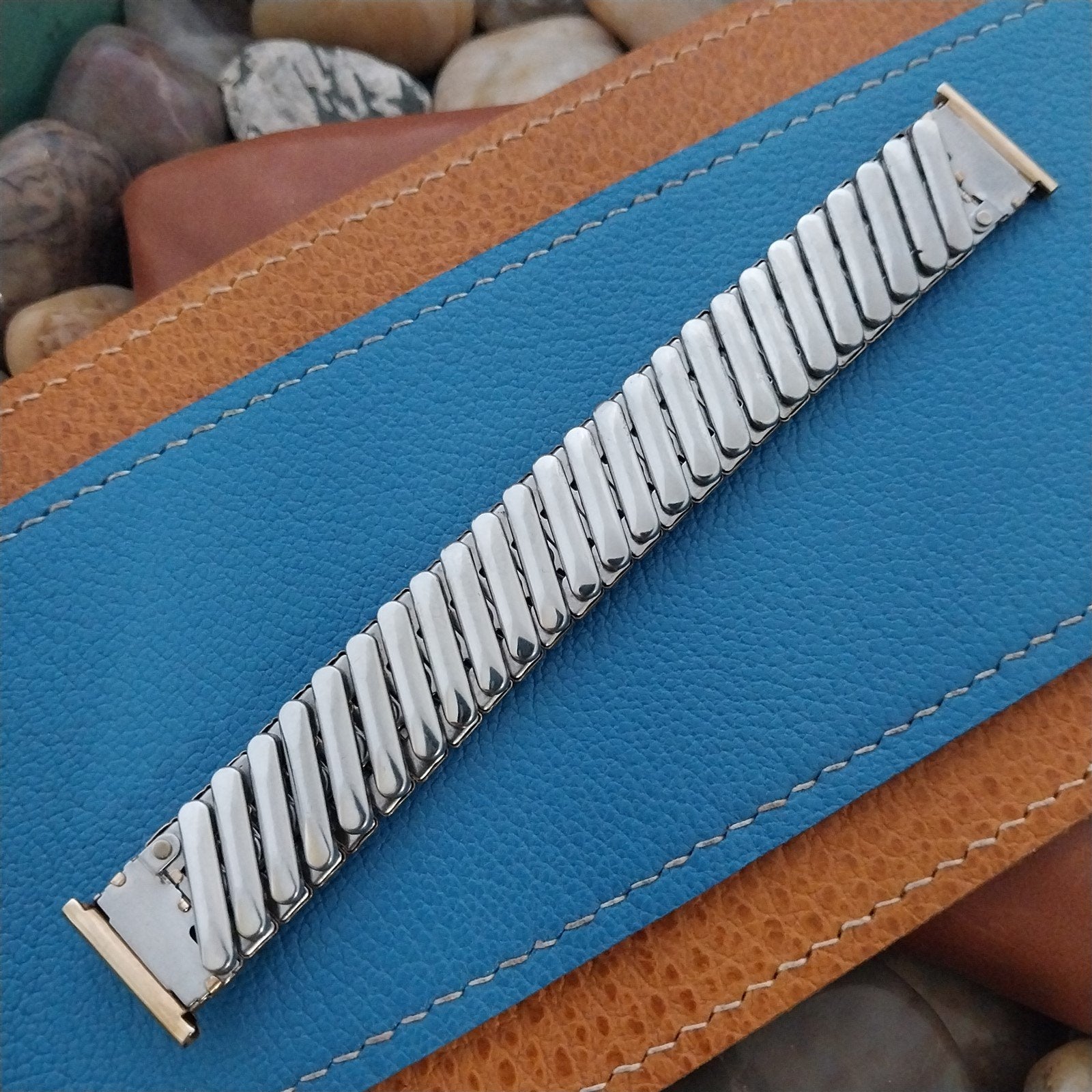 1950s Gold Filled Glen USA Made Old Stock Vintage Watch Band Expansion nos