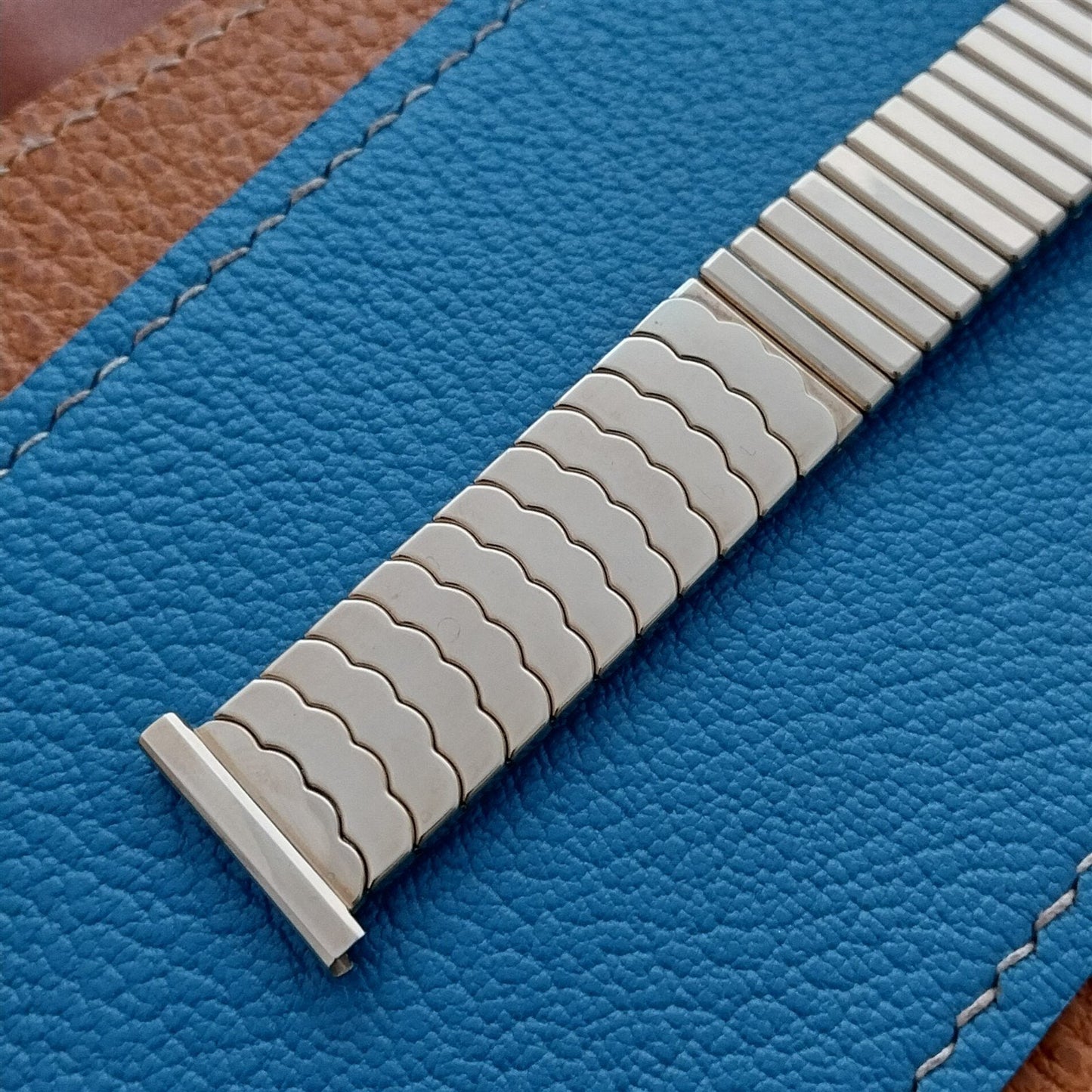 1958 10k Gold-Filled Speidel Riptide Center-Expansion Vintage Watch Band