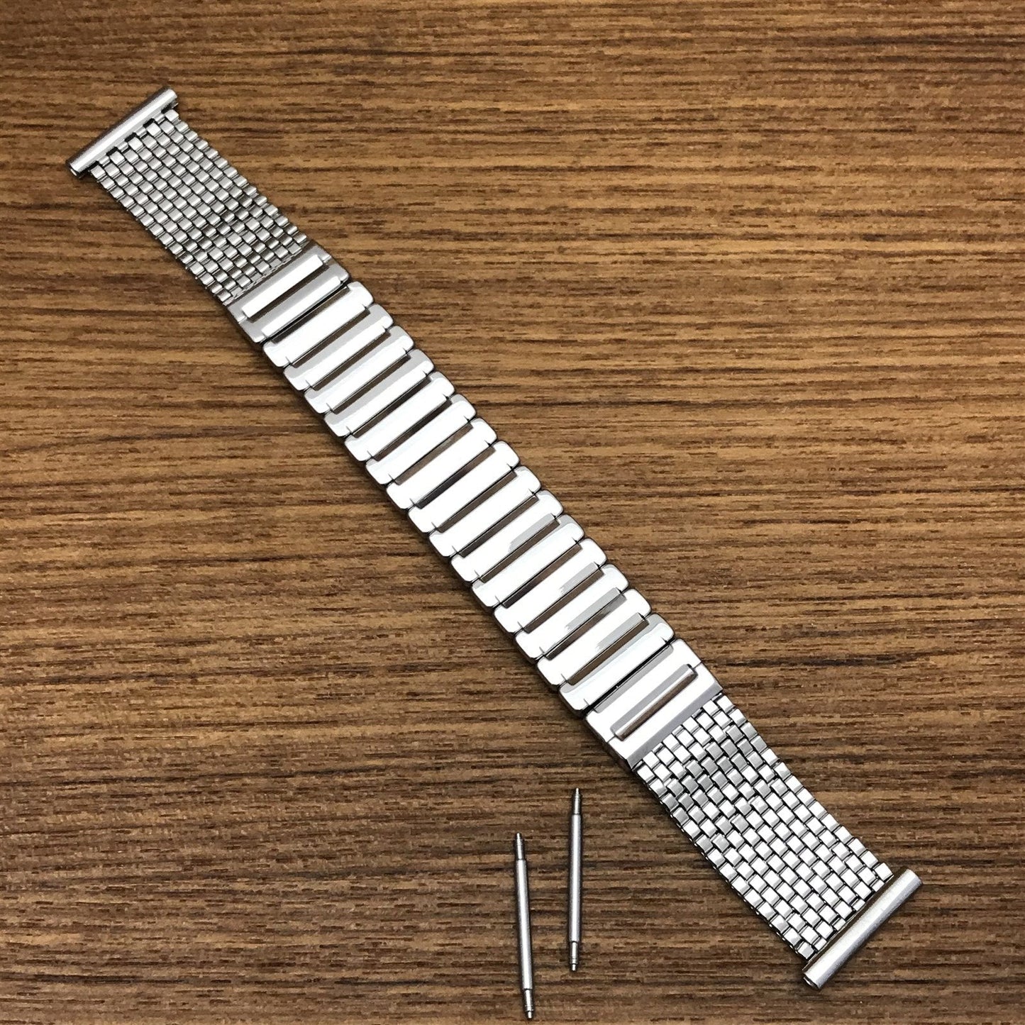 19mm Royal Mesh JB Champion 18-8 Stainless Steel 1950s Vintage Watch Band