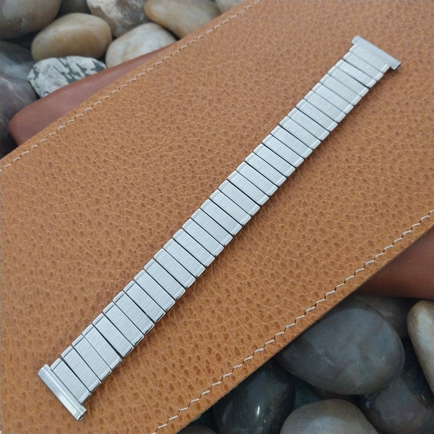 Stainless Steel Hadley USA Expansion nos 60s Vintage Watch Band 19mm 18mm 16mm