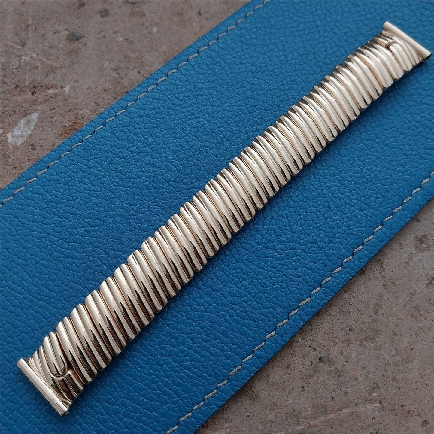 5/8" Classic JB Champion USA 12k Gold-Filled Expansion 1950s Vintage Watch Band
