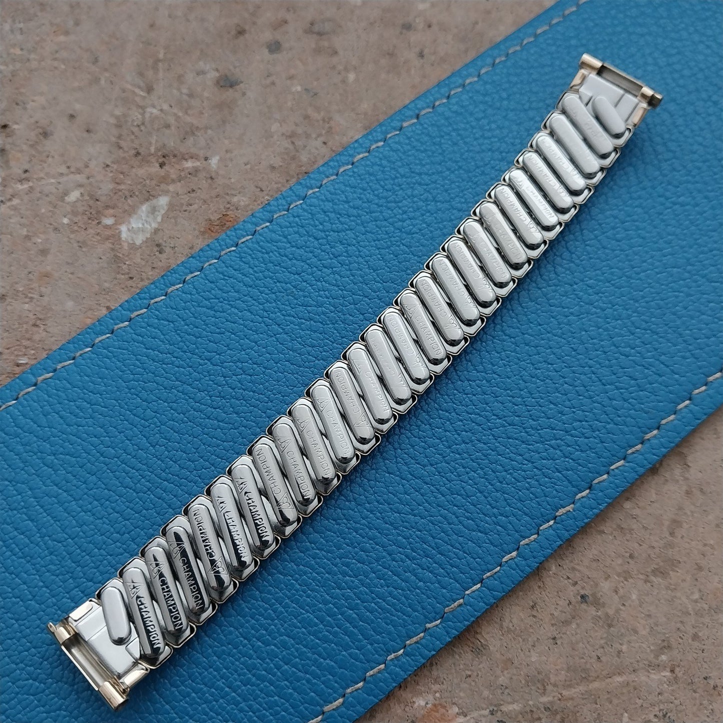 5/8" Classic JB Champion USA 12k Gold-Filled Expansion 1950s Vintage Watch Band