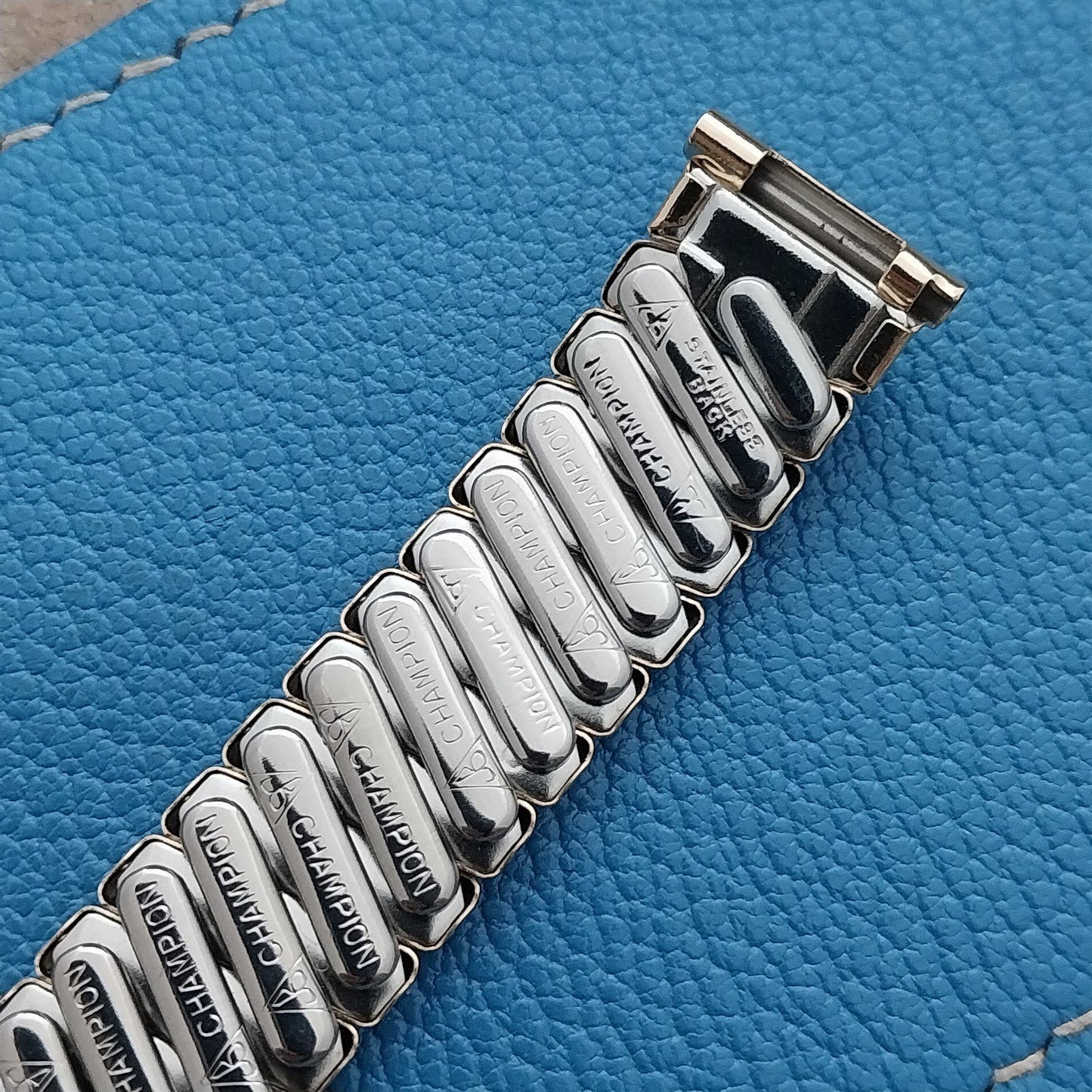 5/8" Classic JB Champion USA 12k Gold-Filled Expansion 1950s Vintage Watch Band