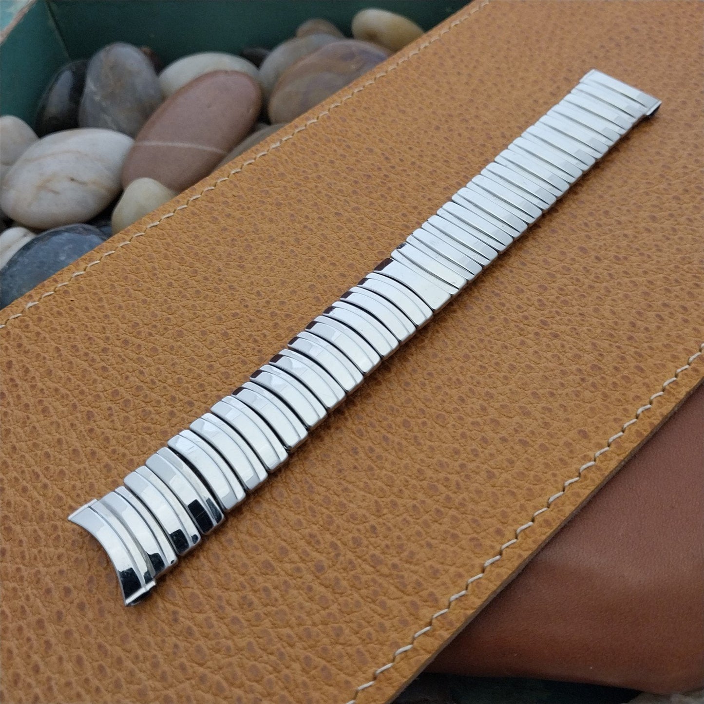 19mm 18mm JB Champion Stainless Steel Unused Classic 1950s Vintage Watch Band