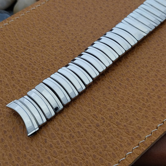 19mm 18mm JB Champion Stainless Steel Unused Classic 1950s Vintage Watch Band