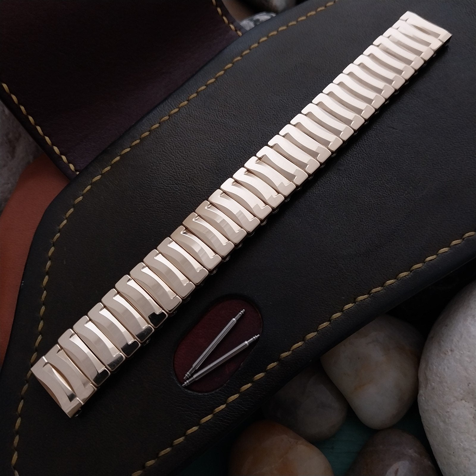 Vintage 5/8" JB Champion USA Gold-Filled MCM Unused Classic 1950s Watch Band