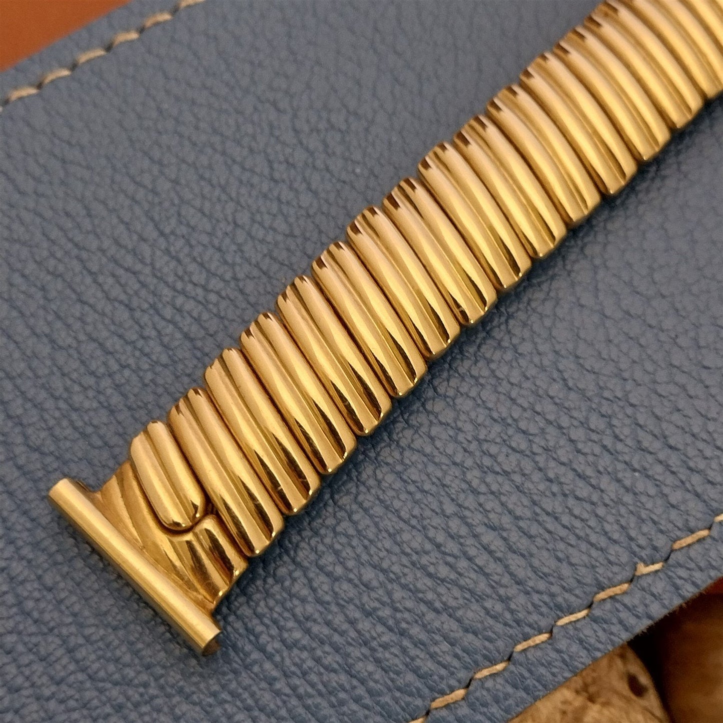 JB Champion USA 12k Gold-Filled Short 1950s Vintage Watch Band Old-Stock