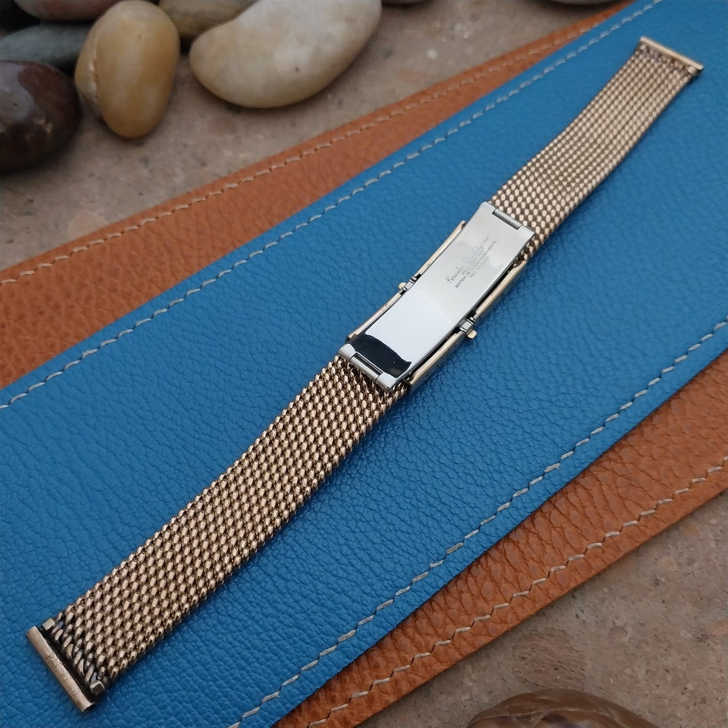 Vintage 5/8" Gold-Filled Mesh Kreisler Long Unused 1940s Classic Watch Band