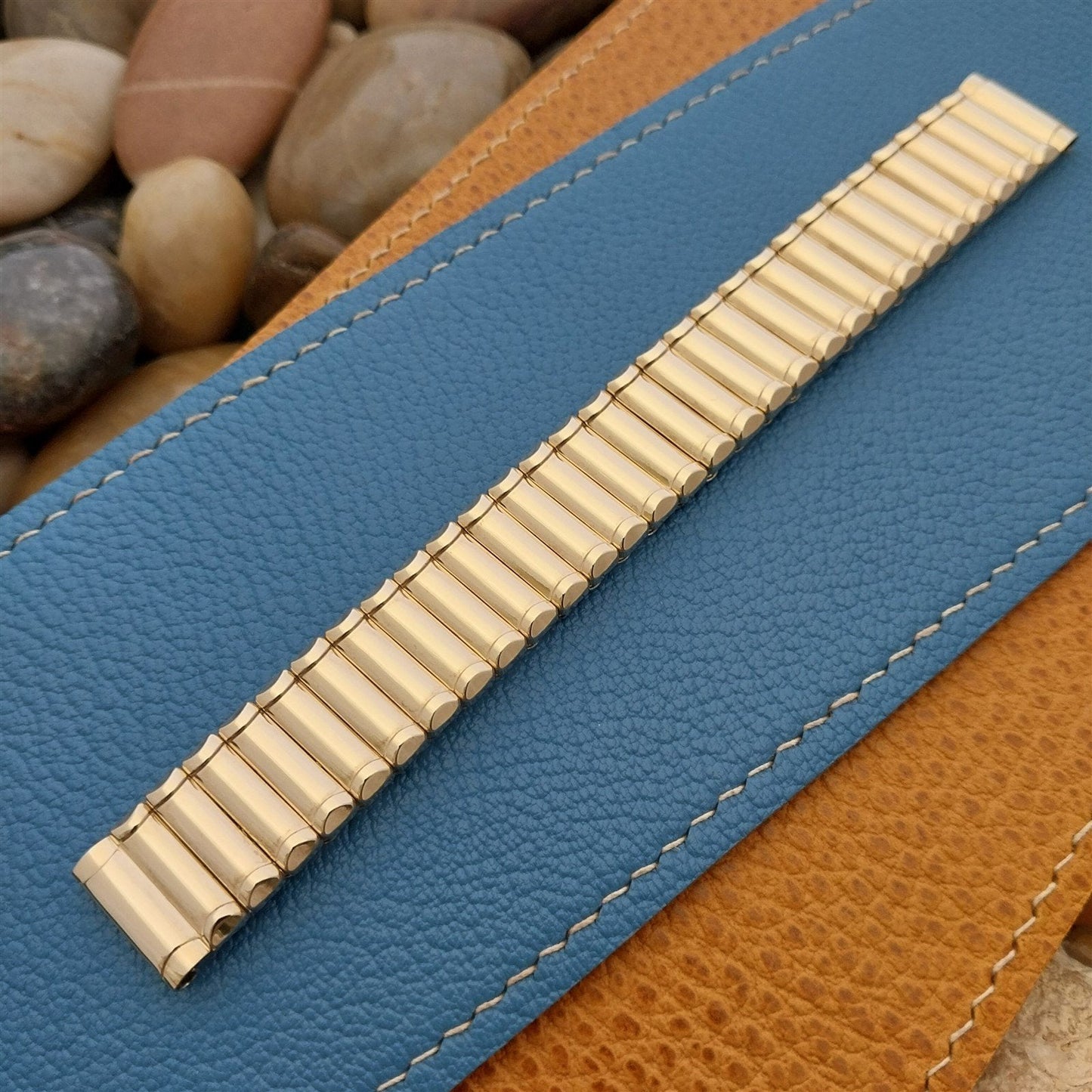 5/8" 12k Gold-Filled Expansion JB Champion USA Unused 1950s Vintage Watch Band