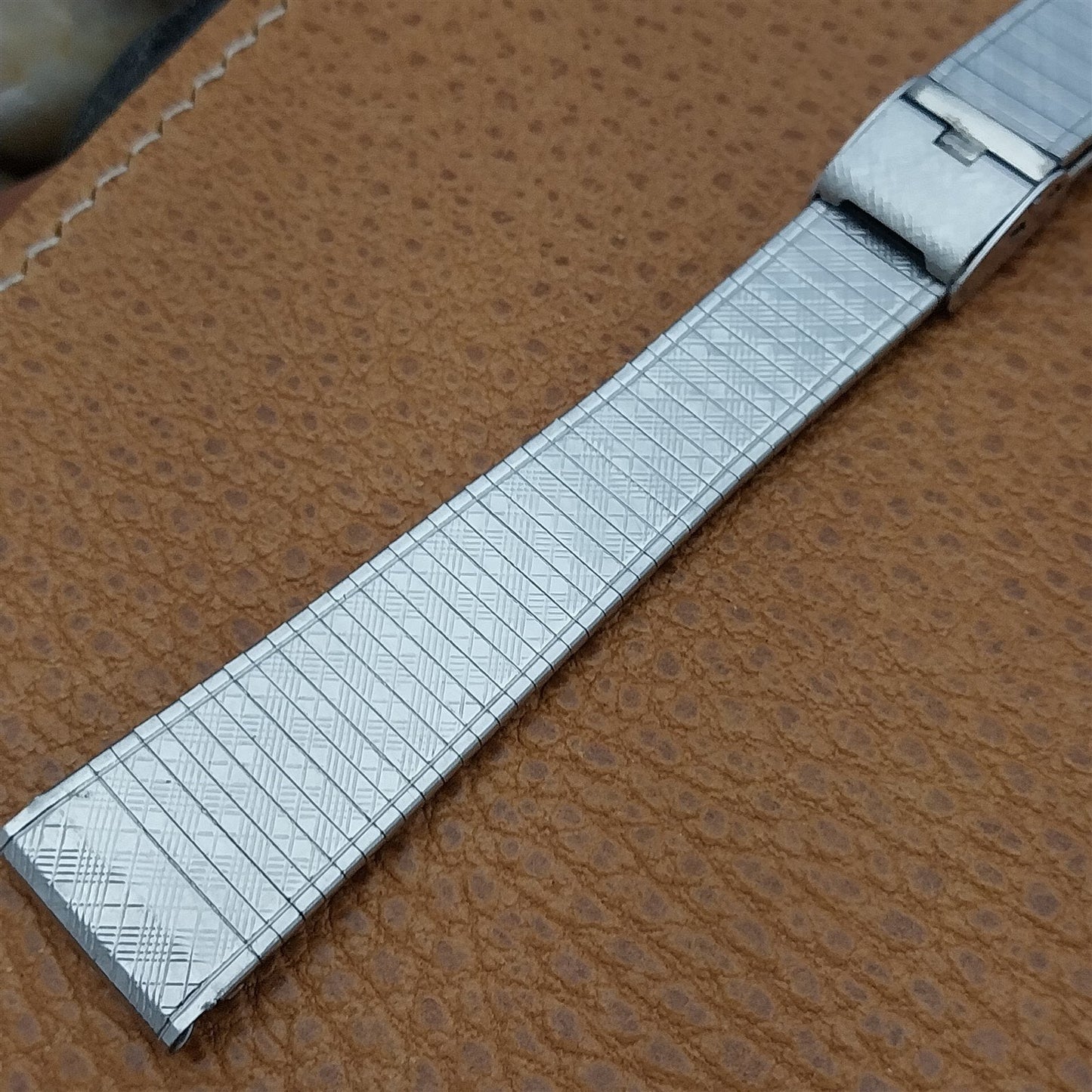 17.2mm 11/16" Kestenmade USA Stainless Steel Unused 1960s Vintage Watch Band