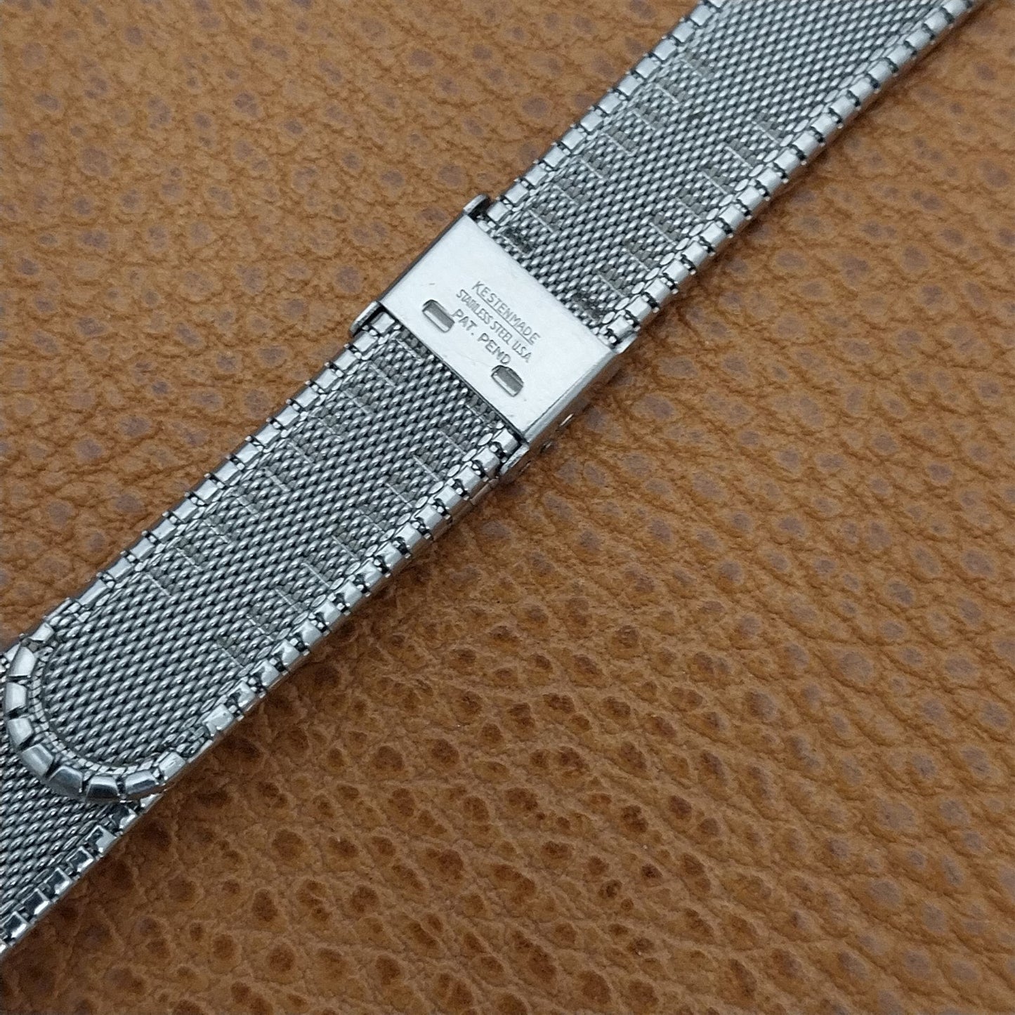 17.2mm 11/16" Kestenmade USA Stainless Steel Unused 1960s Vintage Watch Band