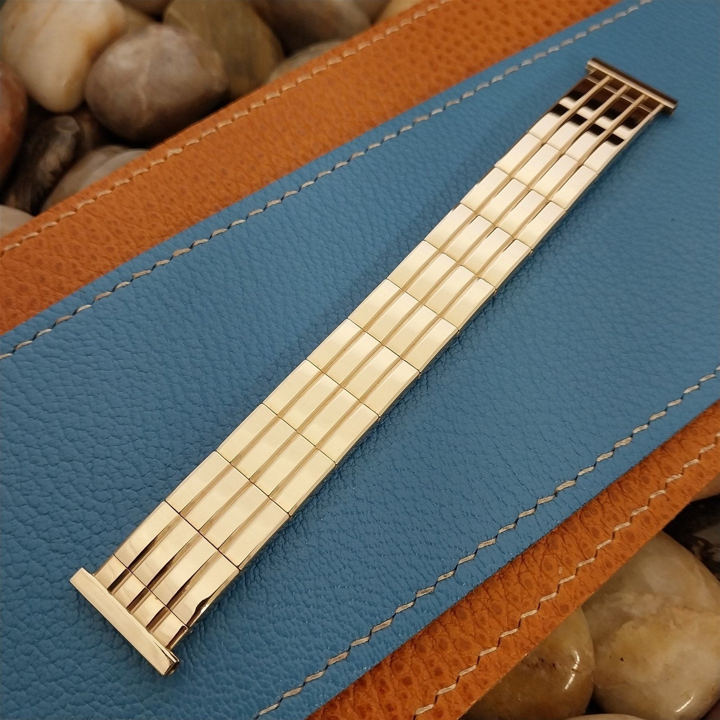 12k Gold-Filled Gemex Mainline Classic 1950s nos Vintage Watch Band