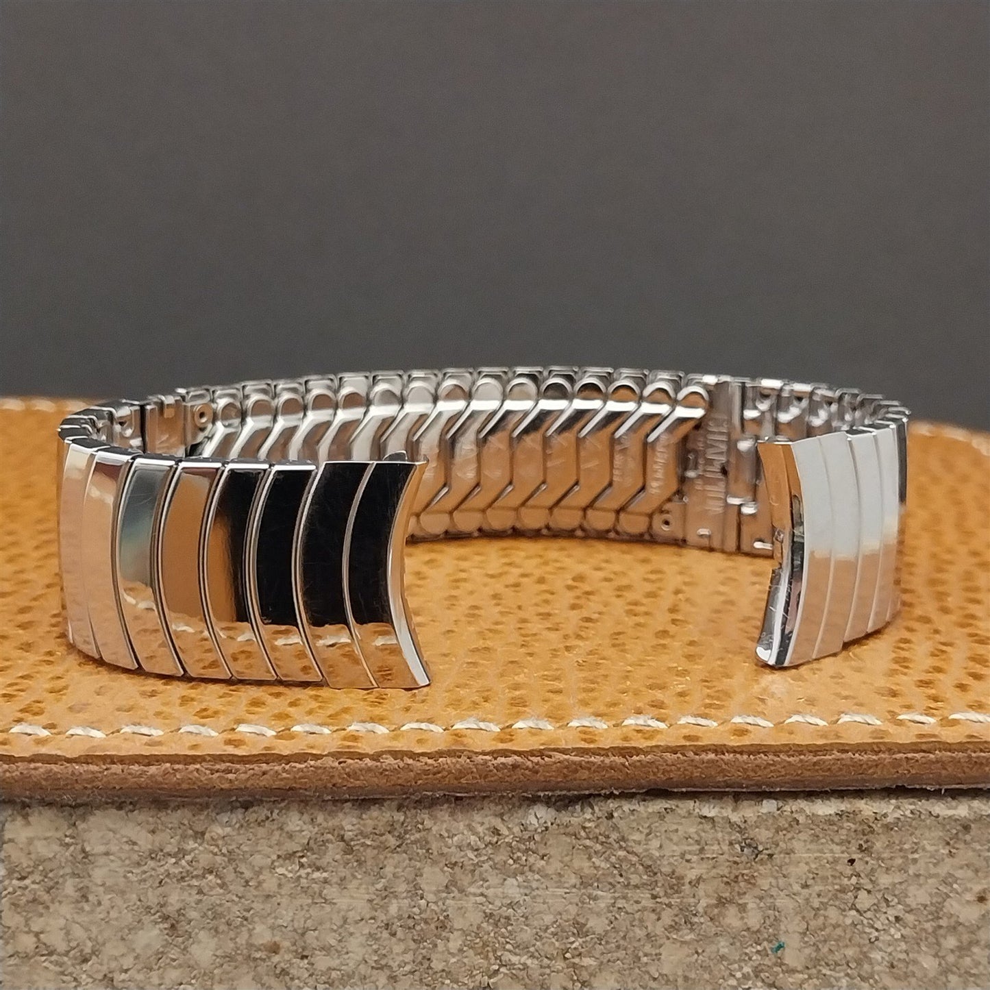 11/16" Stainless Steel Champion USA New Old Stock 1960s Vintage Watch Band nos