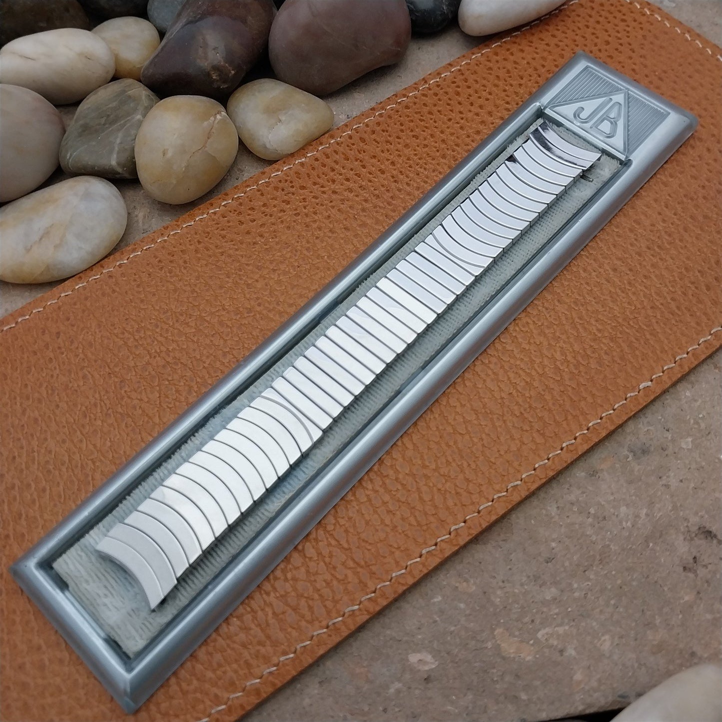 11/16" Stainless Steel Champion USA New Old Stock 1960s Vintage Watch Band nos