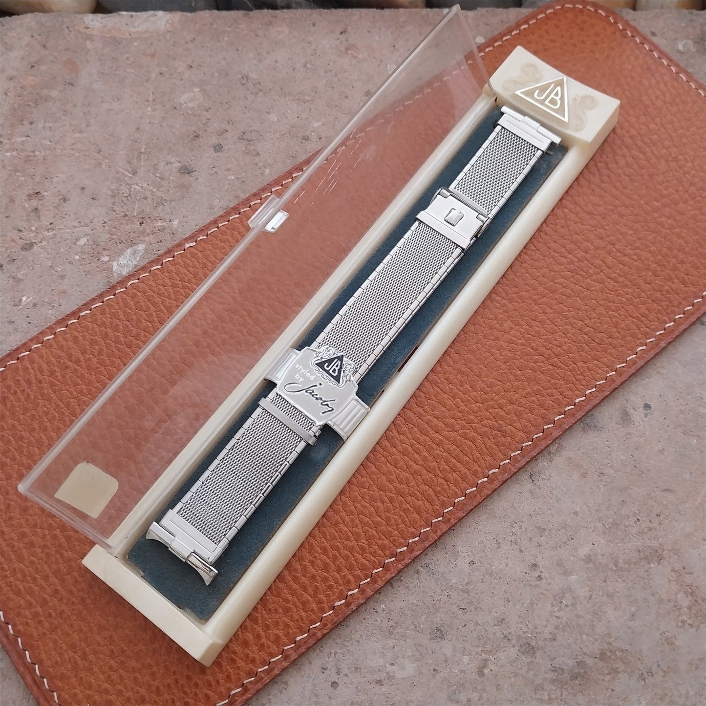 JB Champion Komfit Mesh 19mm 18mm 17mm Unused 1960s Vintage Watch Band